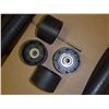 Image 3 : Lot of Rollers / Wheels / Casters, 2-1/2” Wide Bearing Thru Hole 3/8”
