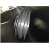 Image 8 : Lot of app (15) Aluminum Pulleys, 5-3/4” at widest x 2-1/2” Thru Hole
