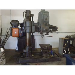 4' x 11" Fosdick Radial Drill