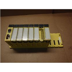 Fanuc I/O Rack ABU10A INCLUDES: (4) AID16D#D (3) AOD08D (1) CPU AIF01A