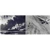 Image 1 : 2 WWII Photos Bombing Rome Pearl Harbor B-25 USS