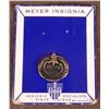 Image 1 : MEYER WWII WE SHALL DEFEND DISTINCTIVE INSIGNIA ON CARD