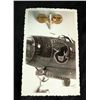 Image 1 : WWII PILOTS INSIGNIA--W/ORIG FGHTR PLANE NOSE ART PHOTO