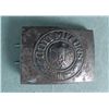 Image 1 : NAZI WEHRMACHT NCO BELT BUCKLE-ORIG-VET'S COMBAT FIELD