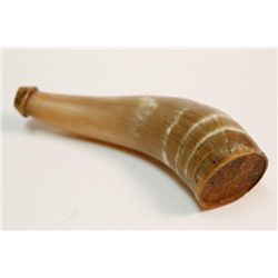 Large 1700's Translucent Antique Power Horn Great Color