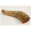 Image 1 : Large 1700's Translucent Antique Power Horn Great Color