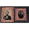 Image 1 : 2 Antique Tintype Photos Man with Goatee w/ Borders