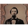 Image 2 : 2 Antique Tintype Photos Man with Goatee w/ Borders