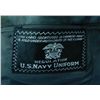Image 7 : WWII US NAVY GREEN UNIFORM & PANTS-TAILOR MADE-