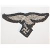 Image 2 : NAZI LUFTWAFFE M43 CAP EAGLE & SWASTIKA