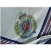 Image 2 : WWII BRITISH ROYAL ENGINEER SWEETHEART HANKIE-RAYON-12"