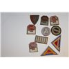 Image 4 : 10 WWII PATCHES INCL-7th ARMY-2nd ARMY-38th DIV-GHQ RES