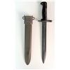 Image 1 : US WWII M1 BAYONET-W/M7 SCABBARD-ONEIDA 1943