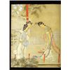 Image 2 : Antique 6 Chinese Paintings in 1 Frame-Women & Poetry