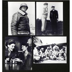 4 WWII Photos - George Patton, Soldier, Tuskegee