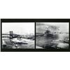 Image 1 : 2 Photos - WWII Ships, Pearl Harbor, Manhattan