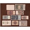 Image 3 : 10 ORIG IMPERIAL GERMAN CURRENCY NOTES W/1 MILLION MARK