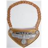 Image 1 : NAZI NSKK MOTORCYCLE TROOPS PARADE GORGET & NECK CHAIN