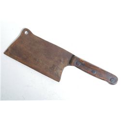Civil War Era Soldier's Camp Meat Cleaver Knife 14"