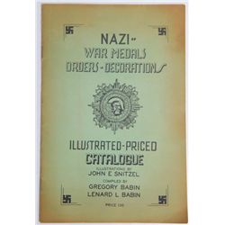 1950'S NAZI COLLECTIBLES CATALOGUE PRICE LIST