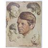 Image 1 : Portrait of Robert F. Kennedy by Norman Rockwell Poster