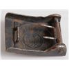 Image 3 : NAZI WEHRMACHT EARLY STEEL BUCKLE WITH EAGLE & SWASTIKA