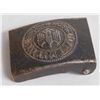 Image 4 : NAZI WEHRMACHT EARLY STEEL BUCKLE WITH EAGLE & SWASTIKA