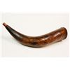 Image 1 : Primitive Antique 1700's Massive Powder Horn 14"