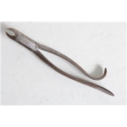 CIVIL WAR DOCTOR'S 7" TOOTH EXTRACTORS MARKED H.G. KERN