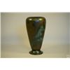Image 3 : C1920 WMF Patinated Brass Vase with Etched Floral Design - Unusual Mark