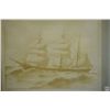 Image 3 : Late 19th C. Original Photograph on Paper of the Sailing Ship "ALERT"