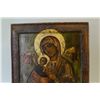 Image 3 : C1860 Antique Russian Icon - Madonna Surrounded by Angels
