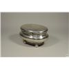 Image 2 : Judaica - C 1845 Silver Ethrog Box - Ghetto, Krakow Poland (.750 Fine)