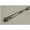 Image 3 : Hallmarked Tines and Handle Sterling Silver Fork C. 1890