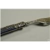 Image 9 : Hallmarked Tines and Handle Sterling Silver Fork C. 1890