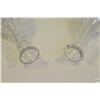 Image 8 : Rare Pair of Bell Form Cut Crystal Decanters with Stoppers - Pinwheel Design