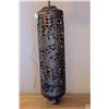 Image 3 : C.1900 Antique Chinese Cut and Engraved Dragon Lamp