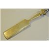 Image 8 : Antique European Condiment Spade - Parcel Gilt With Hallmarked Silver Handle