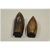 Image 3 : Pair of 18th C. Dutch Carved Wood Clog Forms
