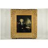 Image 1 : Signed and Dated 1839 William Moore Sr. Oil on Copper Panel  - The Merry Widow