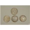 Image 2 : Lot of (4) Silver Dollars - 3 Canadian - 1 USA