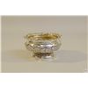 Image 4 : English London Parcel Gilt Sterling Master Salt (William Elliot 1824-1825)