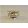 Image 5 : English London Parcel Gilt Sterling Master Salt (William Elliot 1824-1825)
