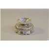 Image 8 : English London Parcel Gilt Sterling Master Salt (William Elliot 1824-1825)