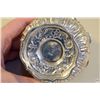 Image 9 : English London Parcel Gilt Sterling Master Salt (William Elliot 1824-1825)