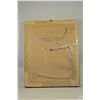 Image 2 : Oil on Board Portrait Signed R. Dressler 1947 - Inscription on Reverse