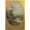 Image 4 : 19th C. Scottish Oil on Artist Board The Giant Staircase, Unsigned