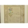 Image 2 : Antique European Gilt and Embossed Double Sided Letter -  November 10th 1912