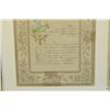 Image 3 : Antique European Gilt and Embossed Double Sided Letter -  November 10th 1912