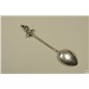 Image 2 : Antique Australian Parcel Gilt Silver Teaspoon With Aborigine and Boomerang Finial